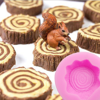 Craft Molds DIY Tree Shape Silicone Mold For Fondant Cake baking Mold Bakware Soap Mold Sugar Tool F0743